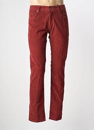 Pantalon slim stretch taille normale orange CAMBRIDGE homme