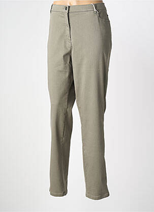 Jeans coupe slim vert TONI femme