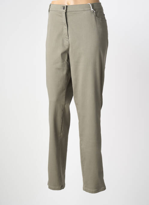 Jeans coupe slim vert TONI femme