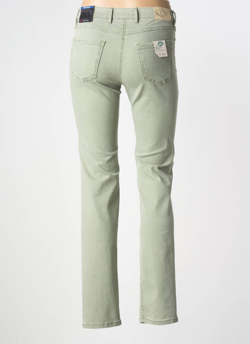 Jeans coupe slim vert TONI femme