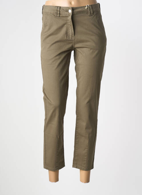 Pantalon 7/8 vert C'EST BEAU LA VIE femme