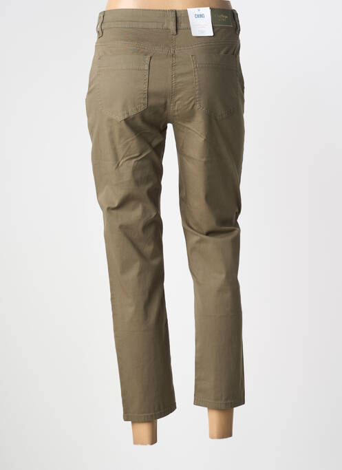 Pantalon 7/8 vert C'EST BEAU LA VIE femme