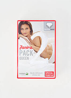 Shorty stretch blanc JANIRA femme