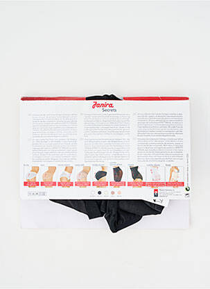 Culotte gainante noir JANIRA femme