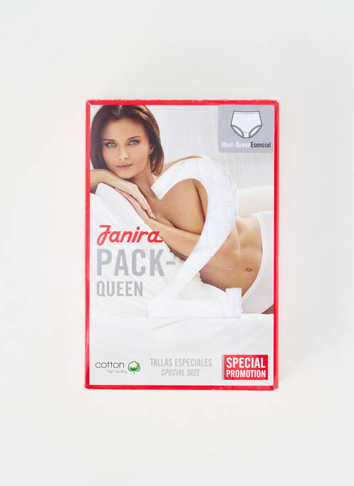 Shorty blanc JANIRA femme