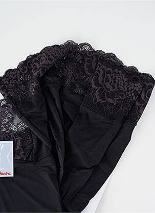 Nuisette/combinette stretch noir JANIRA femme