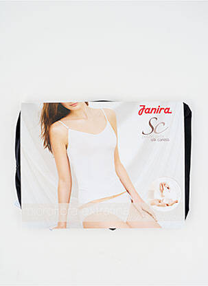 Jupon /fond de robe coupe cintrée noir JANIRA femme