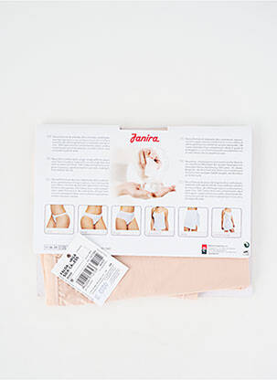 Jupon /fond de robe taille élastique chair JANIRA femme