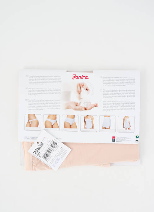 Jupon /fond de robe taille élastique chair JANIRA femme