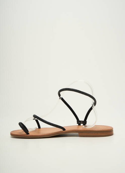 Tongs noir LES TROPEZIENNES PAR M.BELARBI femme