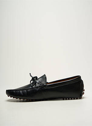 Mocassins bout rond bout rond noir BOBBIES homme