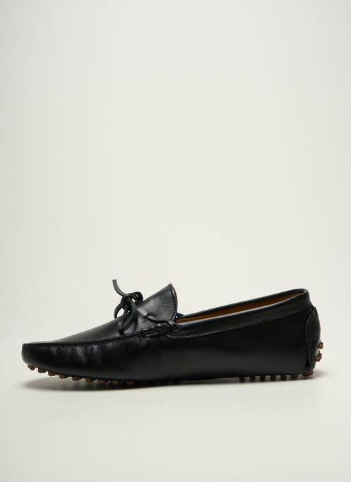 Mocassins bout rond bout rond noir BOBBIES homme