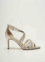 Sandales/nu pieds talon aiguille talon de 7 à 9cm argent TAMARIS femme
