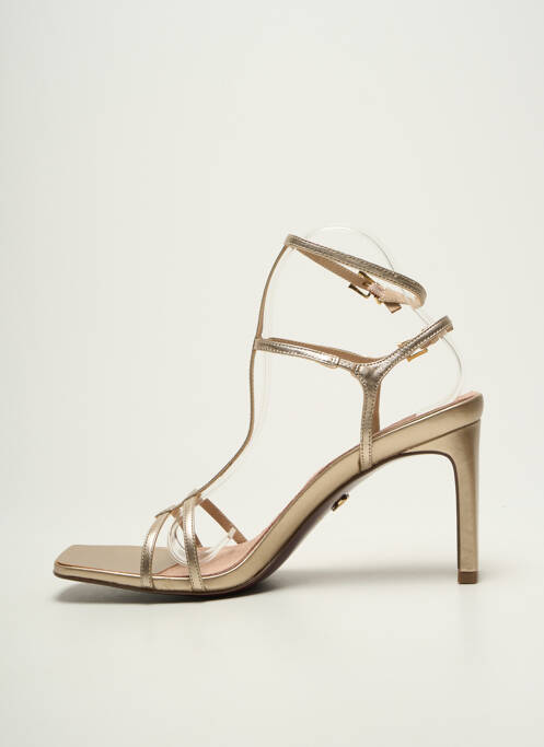 Sandales/nu pieds fermeture bride(s) talon haut de 10cm et plus or TAMARIS femme