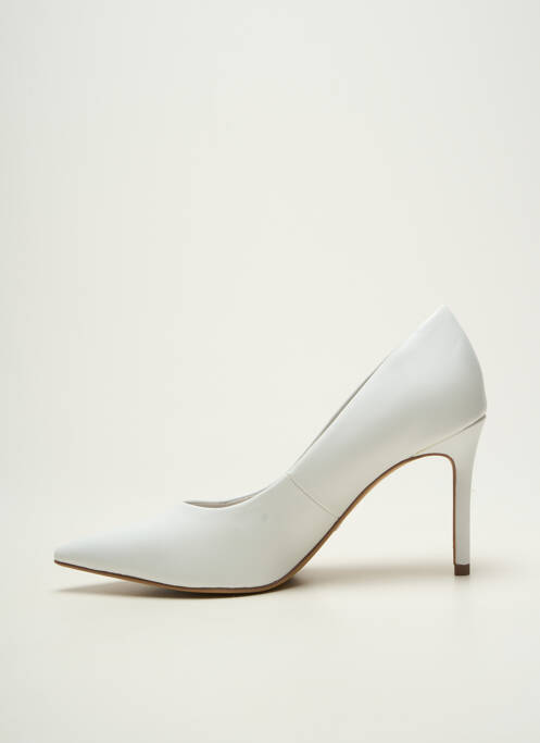 Escarpins type de semelle amortissante talon de 7 à 9cm blanc TAMARIS femme