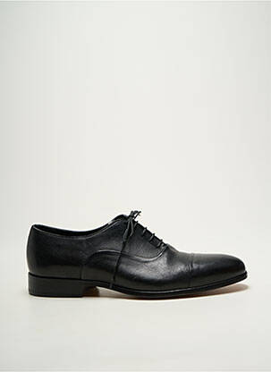 Derbies type de semelle amortissante talon bas noir FLECS homme