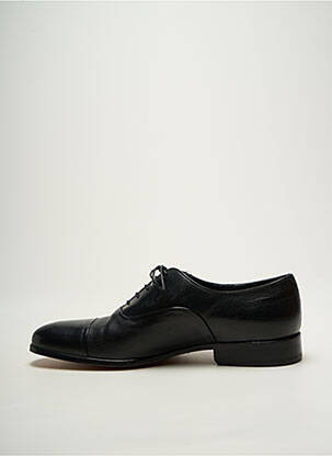 Derbies type de semelle amortissante talon bas noir FLECS homme