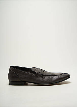 Mocassins type de semelle amortissante chiquet gris FLECS homme