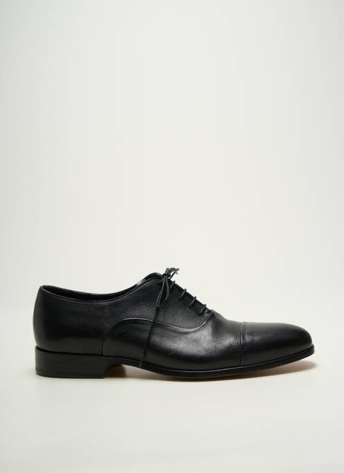 Derbies type de semelle amortissante talon bas noir FLECS homme