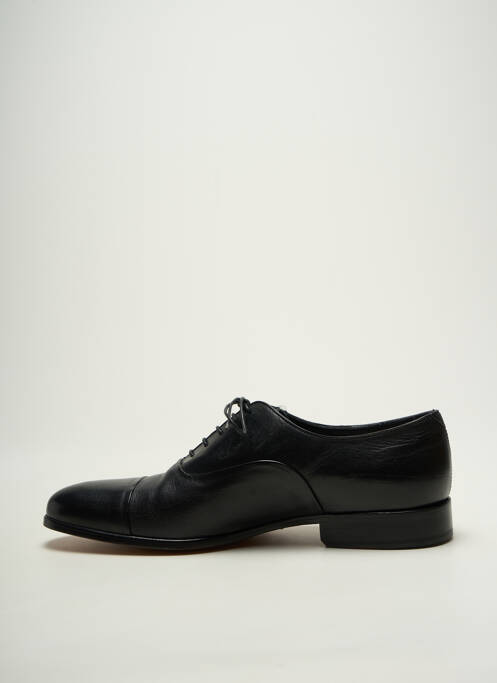 Derbies type de semelle amortissante talon bas noir FLECS homme