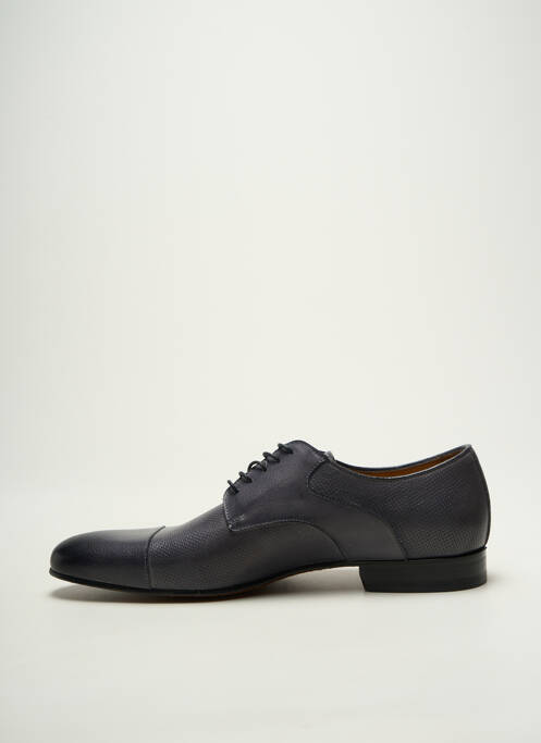 Derbies type de semelle amortissante talon bas gris FLECS homme