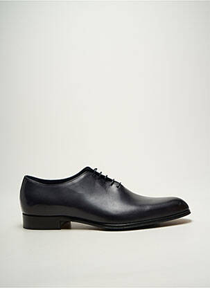 Derbies type de semelle amortissante talon bas bleu FLECS homme