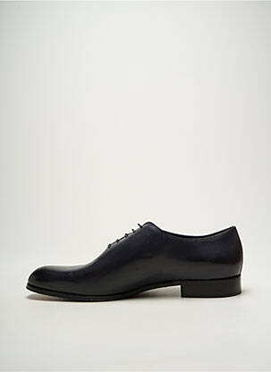 Derbies type de semelle amortissante talon bas bleu FLECS homme