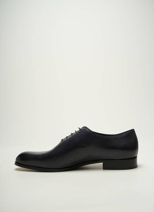 Derbies type de semelle amortissante talon bas bleu FLECS homme
