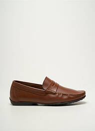 Mocassins voute plantaire bout rond marron FLUCHOS homme