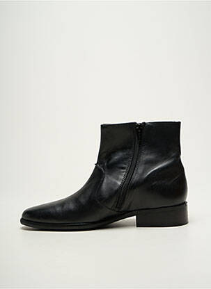 Bottines/boots fermeture zippée talon bas noir ARIMA homme