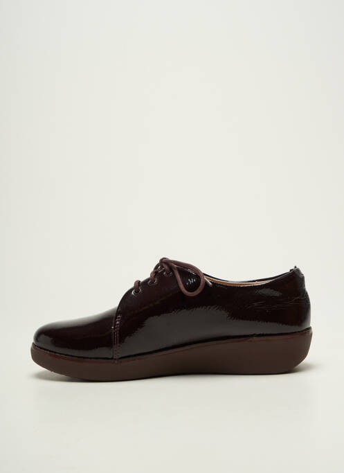 Derbies effet froissé talon plat jusqu'à 3cm violet FITFLOP femme