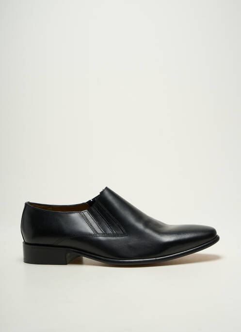 Mocassins matière lisse chiquet noir ARIMA homme