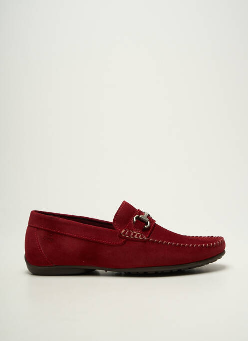 Mocassins rouge FLUCHOS homme