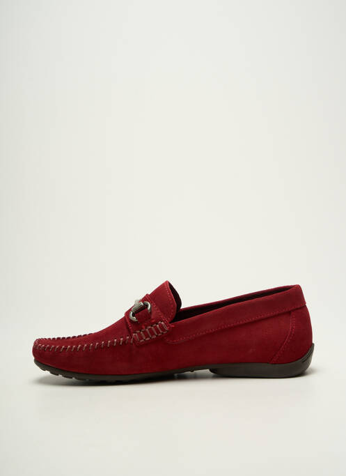 Mocassins rouge FLUCHOS homme