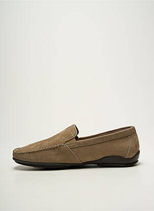 Mocassins bout carré bout carré beige FLUCHOS homme