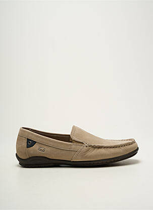 Mocassins bout carré bout carré beige FLUCHOS homme