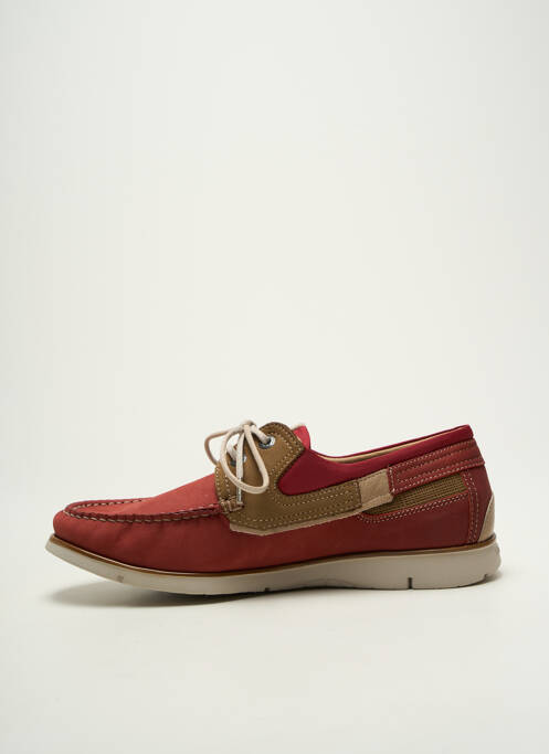 Chaussures bâteau rouge FLUCHOS homme