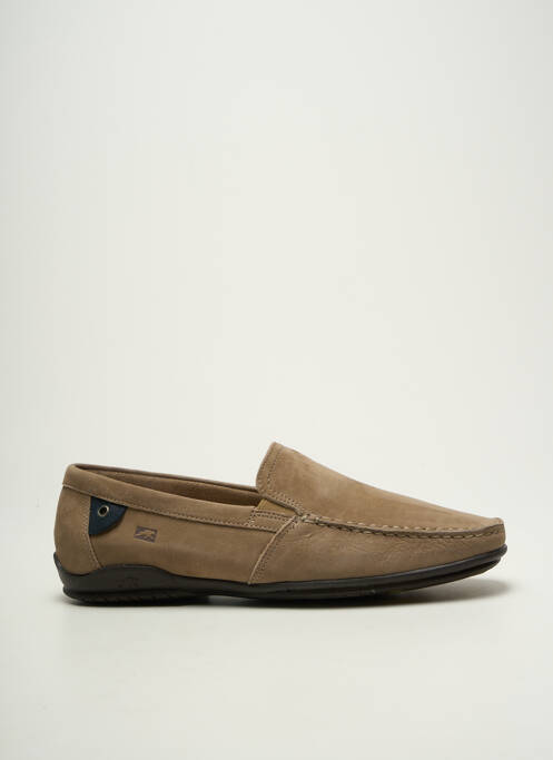 Mocassins beige FLUCHOS homme