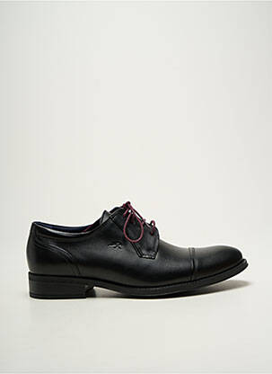 Derbies semelle amovible talon bas noir FLUCHOS homme