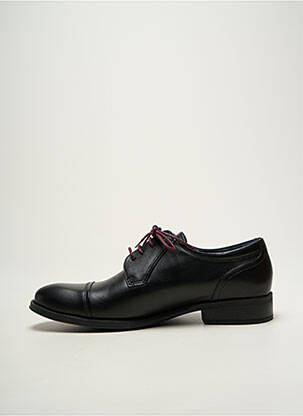 Derbies semelle amovible talon bas noir FLUCHOS homme