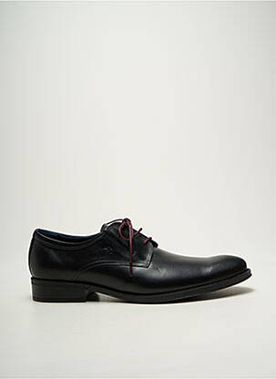 Derbies semelle amovible talon bas noir FLUCHOS homme