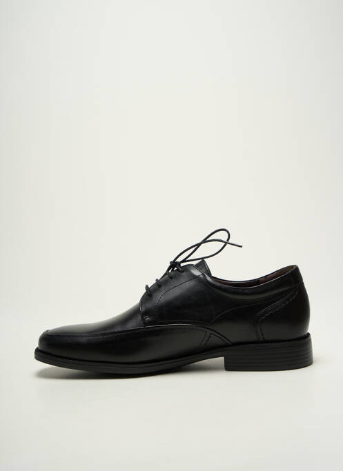 Derbies bout carré talon bas noir FLUCHOS homme