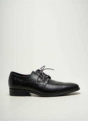 Derbies voute plantaire talon bas noir FLUCHOS homme