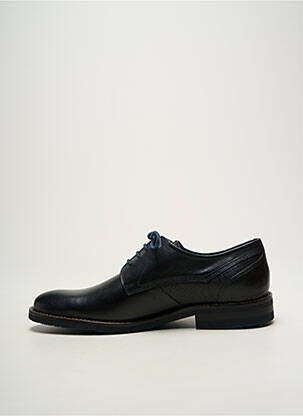 Derbies semelle amovible talon bas bleu FLUCHOS homme