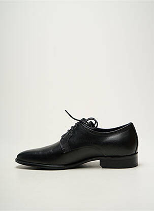 Derbies semelle amovible talon bas noir FLUCHOS homme