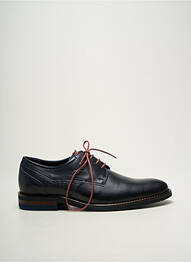 Derbies semelle amovible talon bas bleu FLUCHOS homme