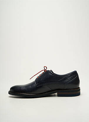 Derbies semelle amovible talon bas bleu FLUCHOS homme