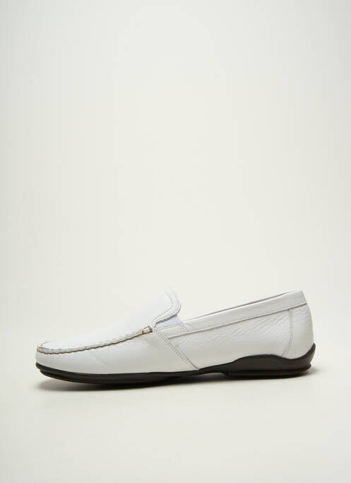 Mocassins blanc FLUCHOS homme