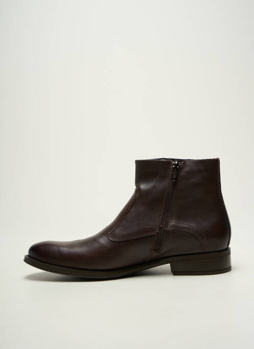 Bottines/Boots marron FLUCHOS homme