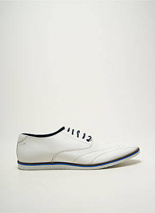 Baskets bout rond bout rond blanc PIERRE CARDIN homme